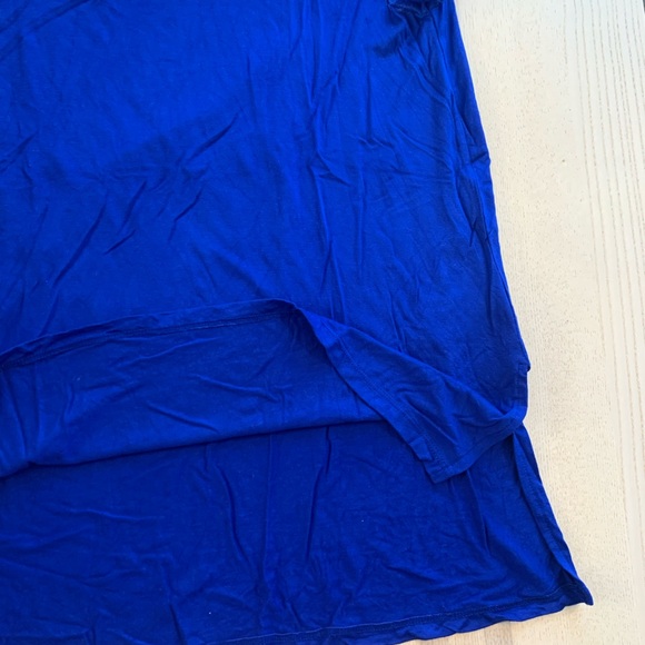 Cable & Gauge Women's Blue Mesh Jewel Short Sleeve Shirt (Medium) - Picture 6 of 9